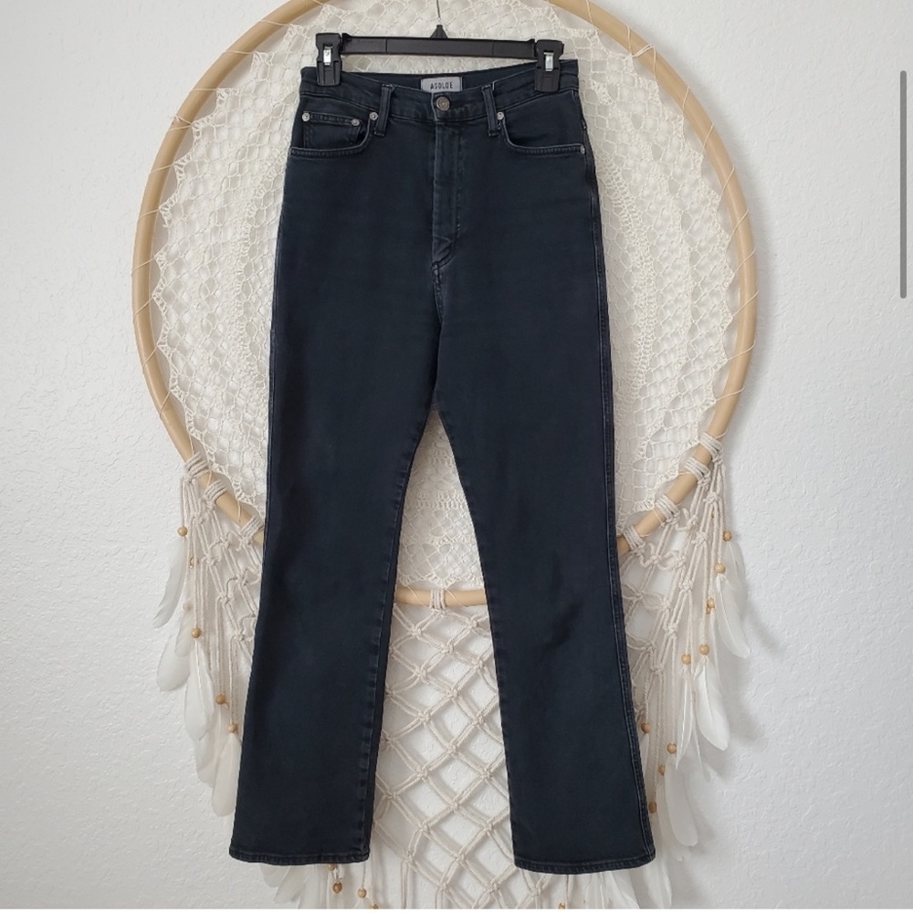 AGOLDE Women’s Pinch Waist High-Rise Kick Flare Jeans